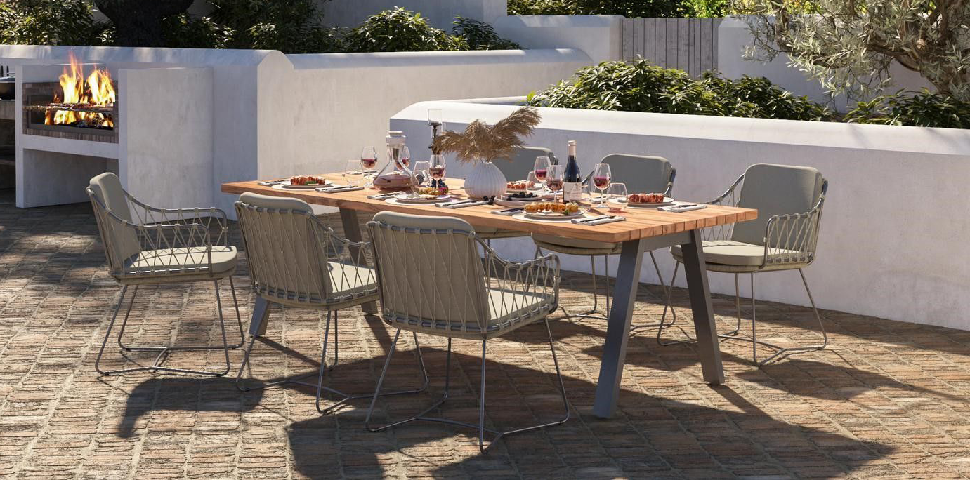 4 Seasons Outdoor Teak Dining Set