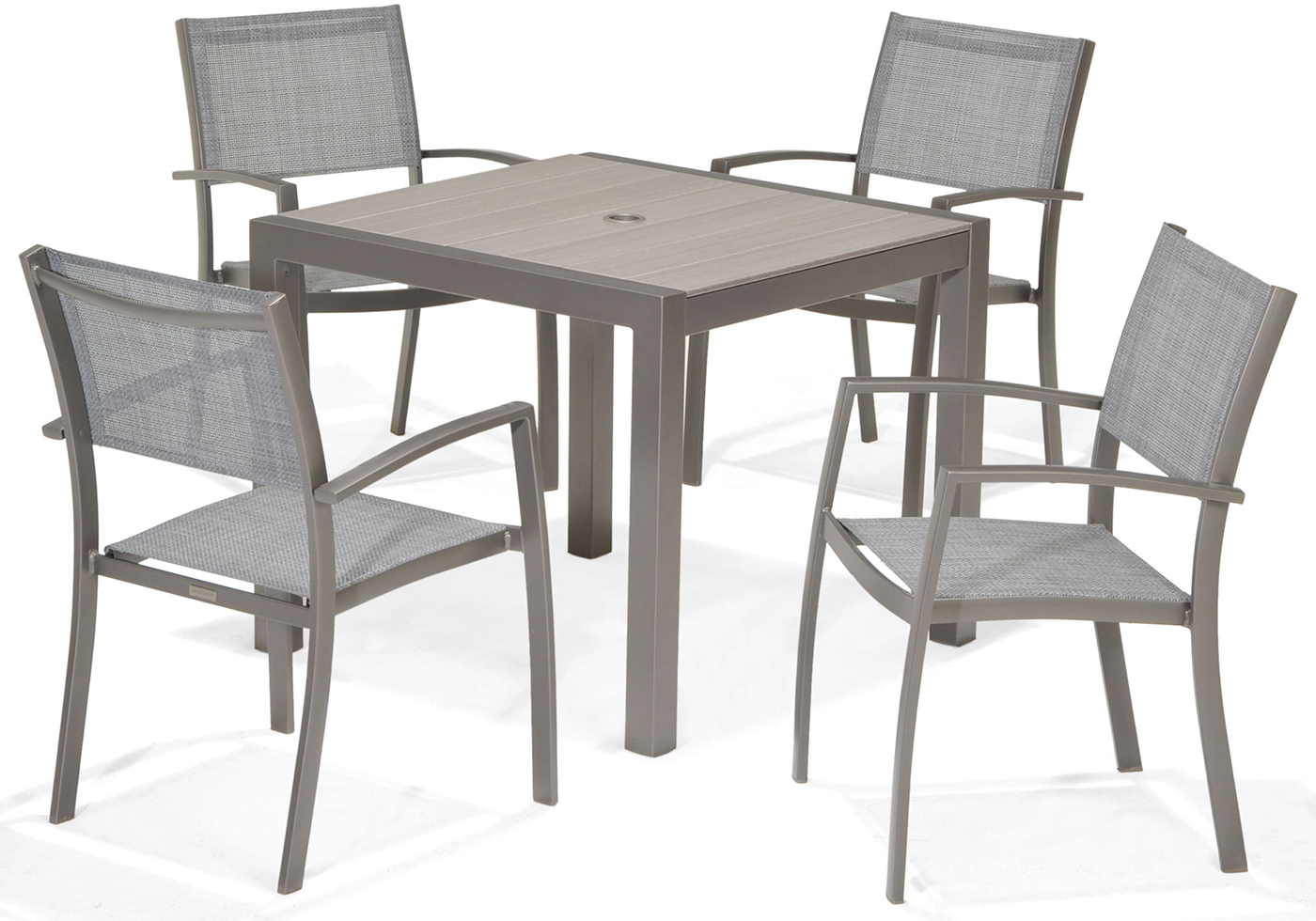 LifestyleGarden Solana 4 Seat Square Dining Set | Garden Furniture Online