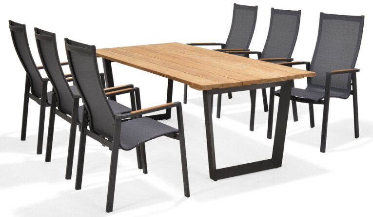 LifestyleGarden Palau 6 Seat Dining Set | Garden Furniture Online