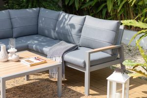 LifestyleGarden Panama Light 80cm Corner Set | Garden Furniture Online