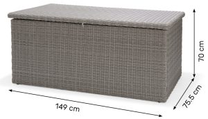 LifestyleGarden Bermuda Cushion Box | Garden Furniture Online