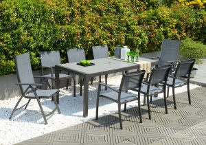 LifestyleGarden Solana Mixed 8 Seat Dining Set | Garden Furniture Online