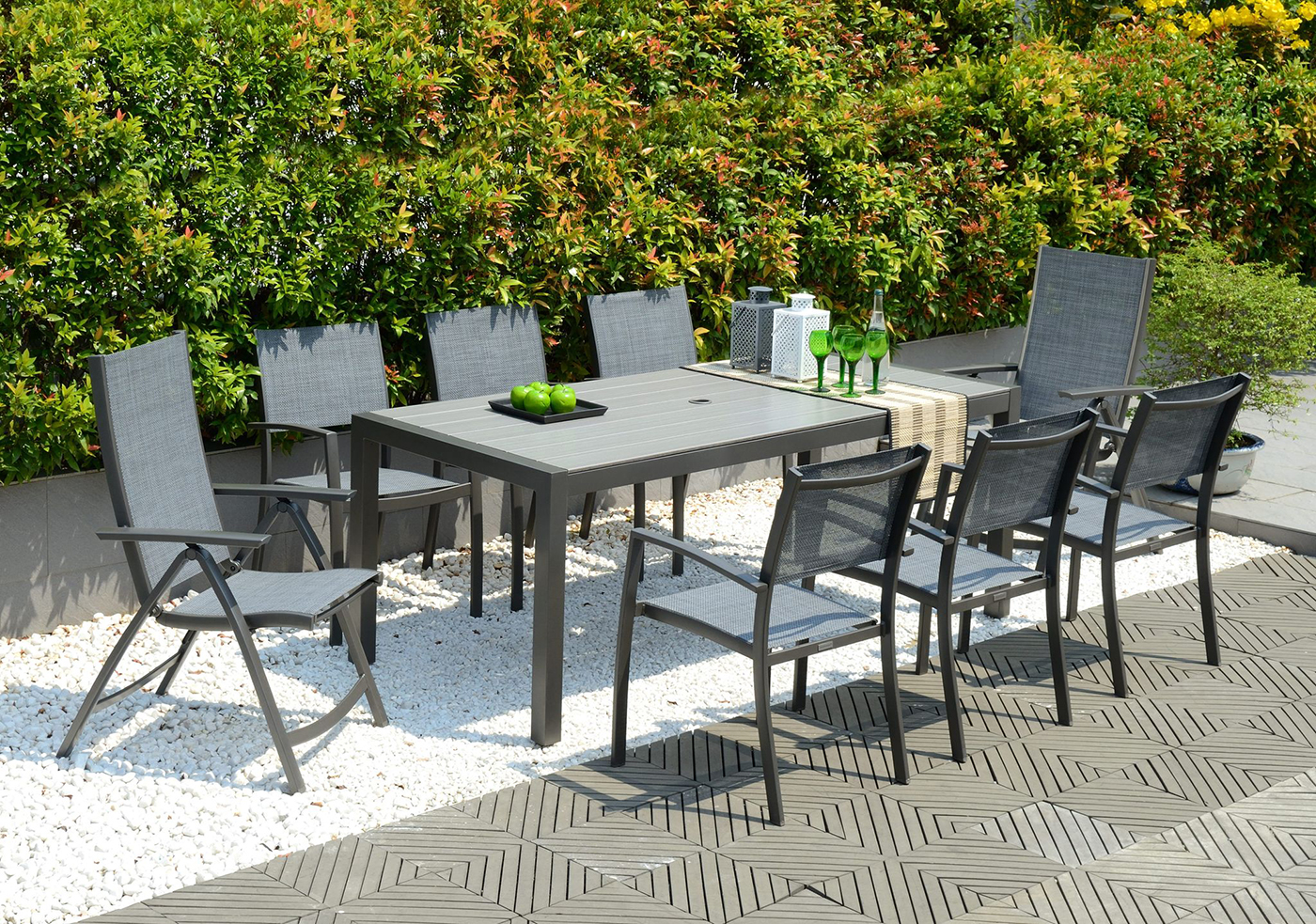 LifestyleGarden Solana Mixed 8 Seat Dining Set