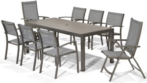 LifestyleGarden Solana Mixed 8 Seat Dining Set | Garden Furniture Online