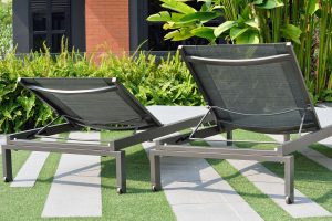 LifestyleGarden 2 Solana stacking Sun Loungers | Garden Furniture Online