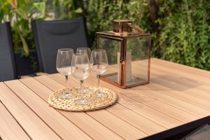 LifestyleGarden Panama 8 Seat Stacking Dining Set   Weathernet | Garden Furniture Online