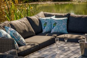 LifestyleGarden Bermuda Casual Corner Set including Sofa Chairs in Grey | Garden Furniture Online