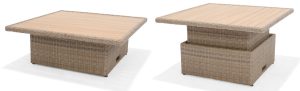 LifestyleGarden Bermuda Casual Corner Set including Stools in Natural | Garden Furniture Online