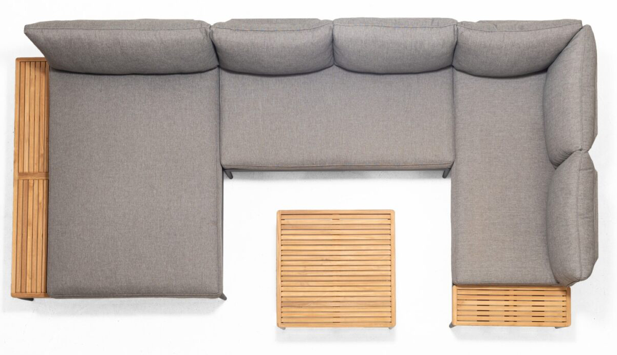 LifestyleGarden Topaz XL Corner Daybed Set | Garden Furniture Online