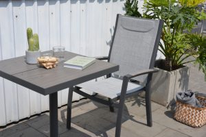 LifestyleGarden Urbanite Panama Dark Bistro Set | Garden Furniture Online