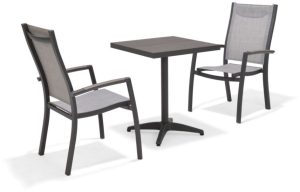 LifestyleGarden Urbanite Panama Dark Bistro Set | Garden Furniture Online