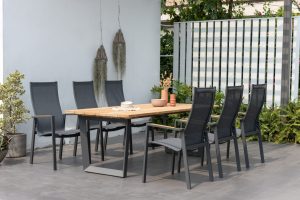 LifestyleGarden Palau 6 Seat Dining Set | Garden Furniture Online