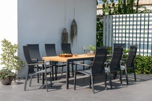 LifestyleGarden Palau 8 Seat Dining Set | Garden Furniture Online