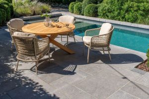 4 Seasons Outdoor Puccini 4 Seat Dining Set | Garden Furniture Online