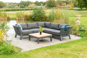 4 Seasons Outdoor Meteoro Corner Lounge Set | Garden Furniture Online