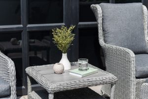 LifestyleGarden Martinique Grey Companion Set | Garden Furniture Online