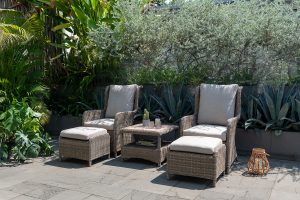 LifestyleGarden Martinique Natural Companion Set | Garden Furniture Online