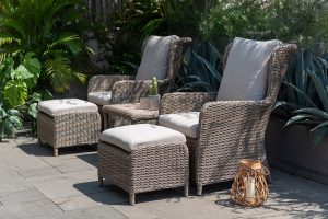 LifestyleGarden Martinique Natural Companion Set | Garden Furniture Online