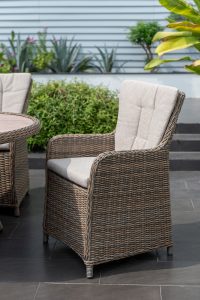 LifestyleGarden Martinique Natural 6 Seat Dining Set | Garden Furniture Online