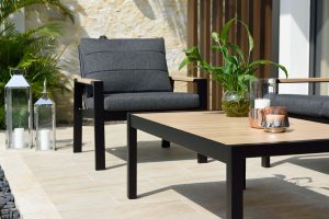 LifestyleGarden Panama Dark Corner Set including Cover | Garden Furniture Online