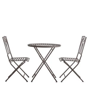 Gallery Outdoor Burano Outdoor Bistro Set Ember | Garden Furniture Online