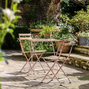 Gallery Outdoor Ronda Bistro Set Rose | Garden Furniture Online