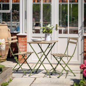 Gallery Outdoor Ronda Bistro Set Cedar | Garden Furniture Online