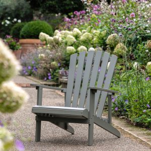 Gallery Direct Siena Lounge Chair Grey | Garden Furniture Online