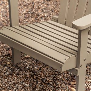 Gallery Direct Siena Lounge Chair Taupe | Garden Furniture Online