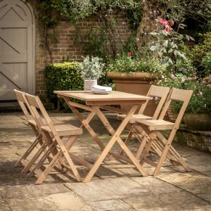 Gallery Outdoor Lindos Folding Dining Set | Garden Furniture Online