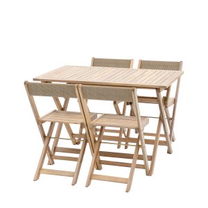 Gallery Outdoor Lindos Folding Dining Set | Garden Furniture Online