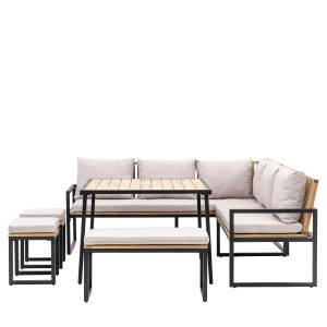 Gallery Outdoor Naples Corner Dining Set | Garden Furniture Online