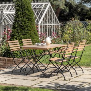 Gallery Outdoor Valetta Folding Dining Set | Garden Furniture Online