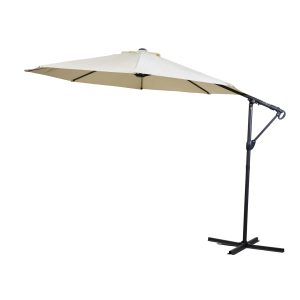 Gallery Outdoor Vazzano 3m Cantilever Parasol Cream | Garden Furniture Online