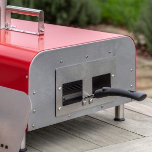 Gallery Outdoor Sassari Pellet Pizza Oven Red | Garden Furniture Online