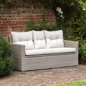 Gallery Direct Porto Storage Sofa 2 Seater | Garden Furniture Online