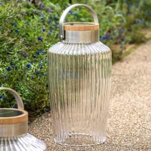 Gallery Outdoor Tremiti LED Solar Lantern Large | Garden Furniture Online