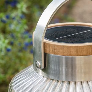 Gallery Outdoor Tremiti LED Solar Lantern Large | Garden Furniture Online