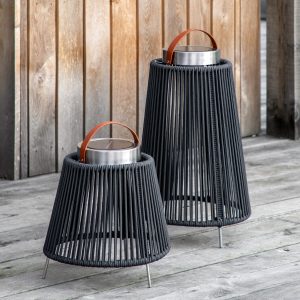 Gallery Outdoor Firenze LED Solar Lantern Large | Garden Furniture Online