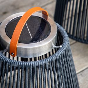 Gallery Outdoor Firenze LED Solar Lantern Small | Garden Furniture Online